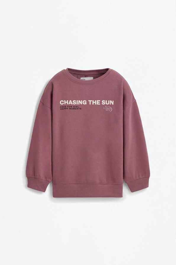 Sweatshirt and Flared Leggings Set