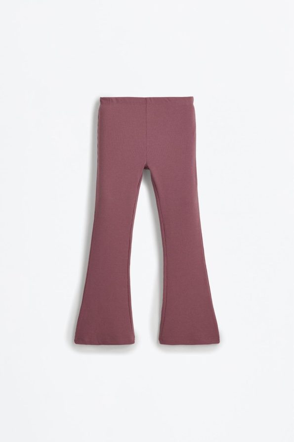 Sweatshirt and Flared Leggings Set