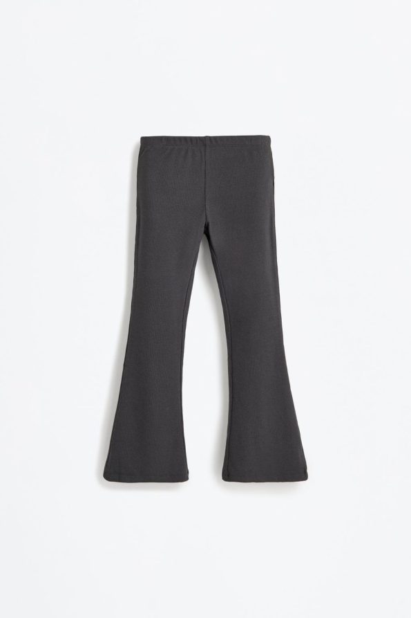 Sweatshirt and Bell-Bottom Leggings Set