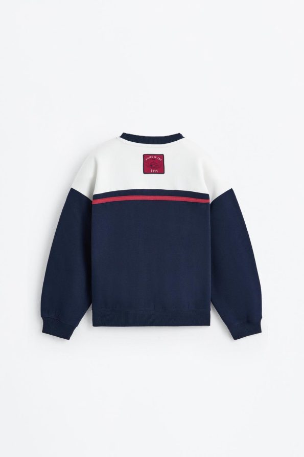 Stitch ©Disney Color Block Sweatshirt
