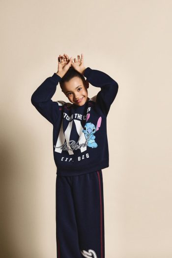 Stitch ©Disney Color Block Sweatshirt