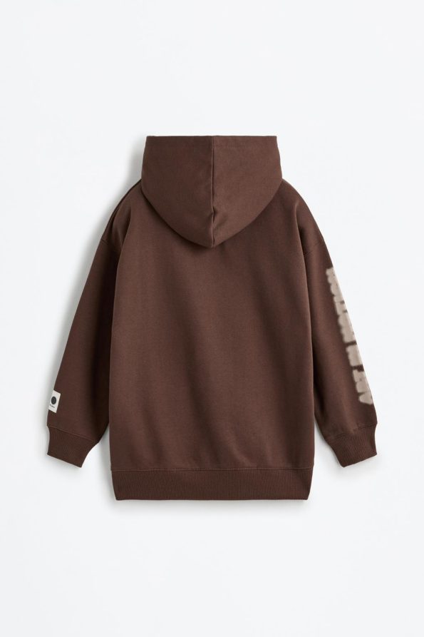 Printed Hooded Sweatshirt