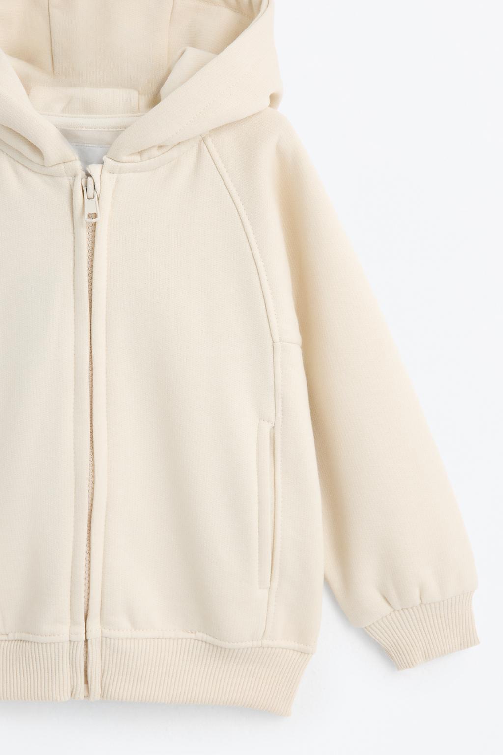 05054802733-A5.jpg Zippered Hooded Sweatshirt