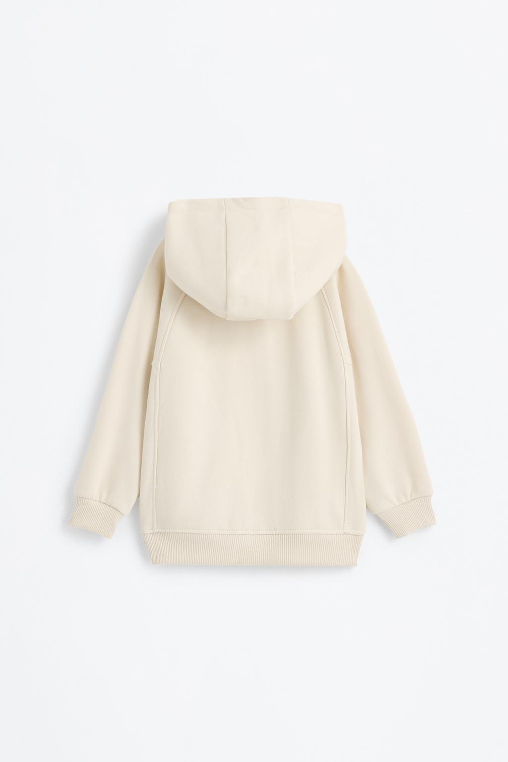 05054802733-A6.jpg Zippered Hooded Sweatshirt