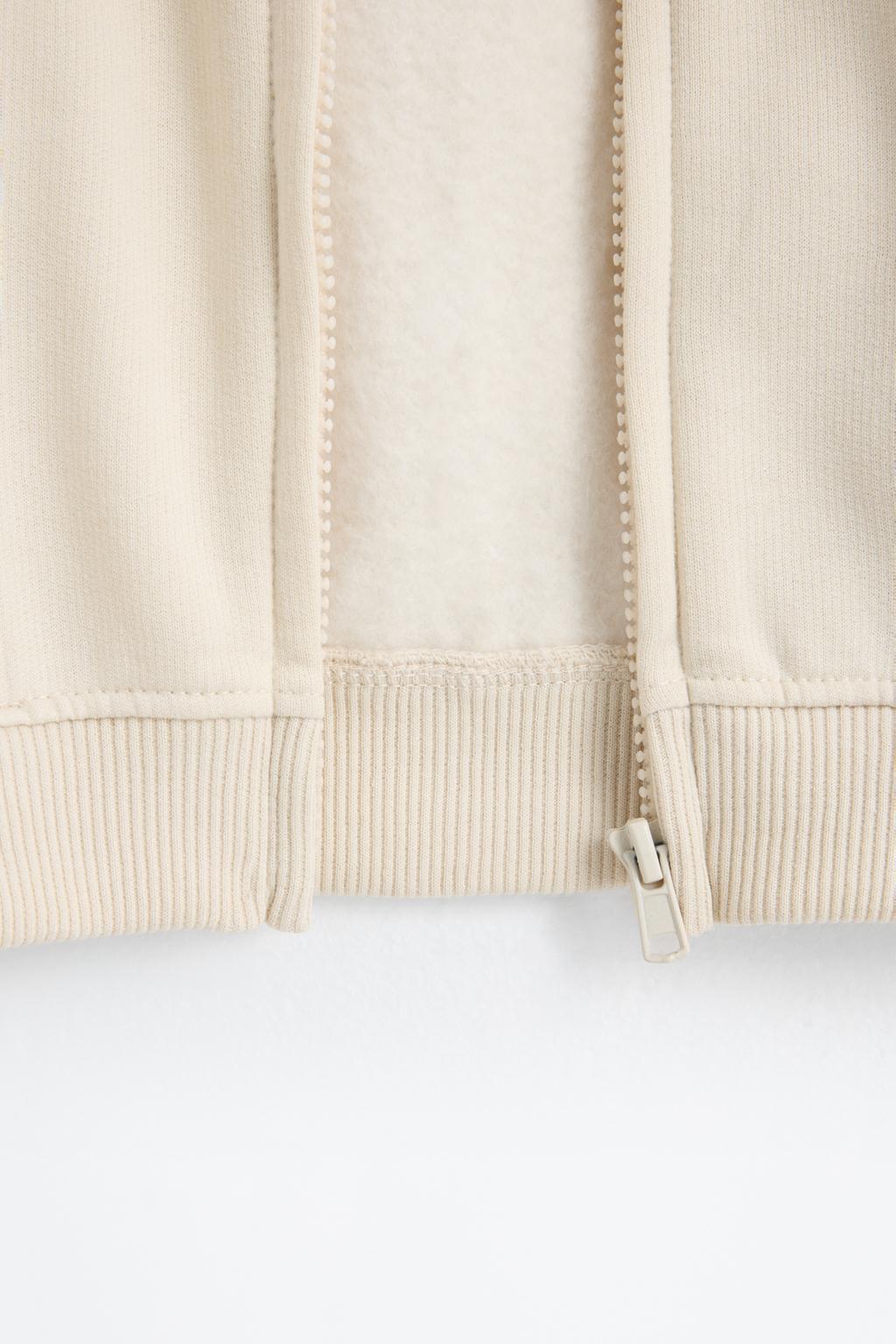 05054802733-A8.jpg Zippered Hooded Sweatshirt