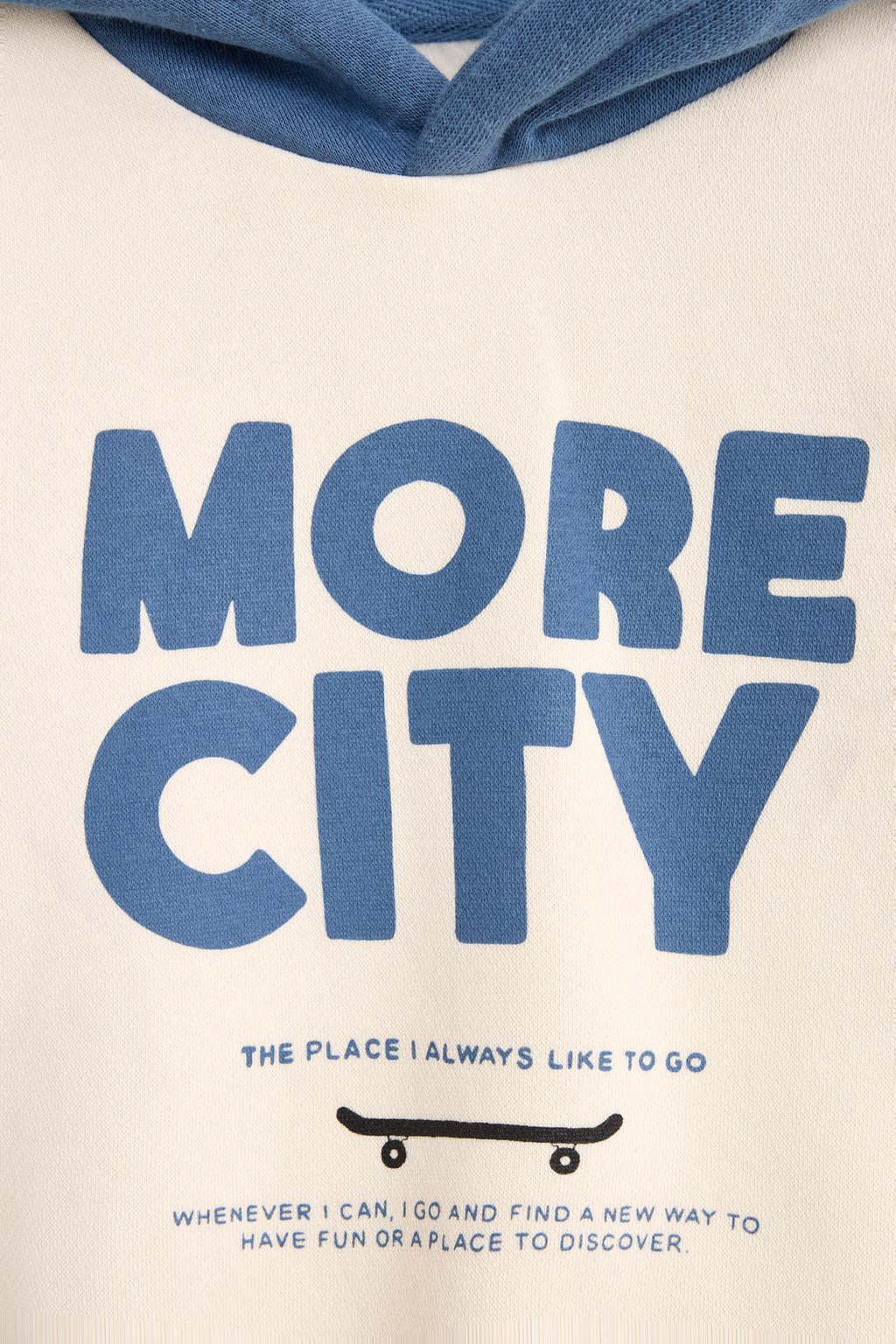 05054804408-A5.jpg Color Block Cotton Sweatshirt