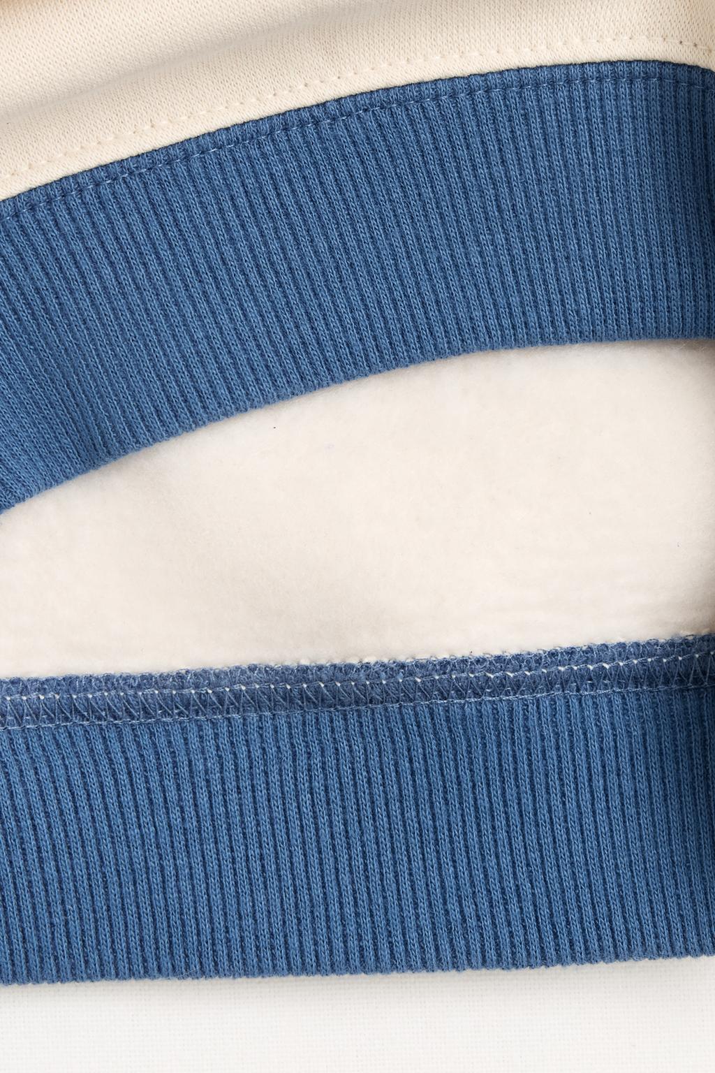 05054804408-A6.jpg Color Block Cotton Sweatshirt