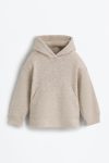 Hooded Sweatshirt with Detailed Cut