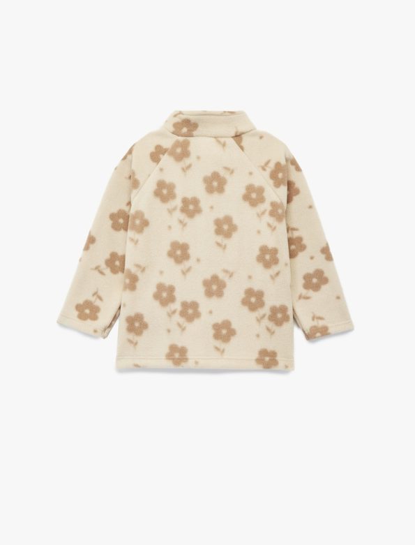 Baby Girl Floral Fleece Sweatshirt