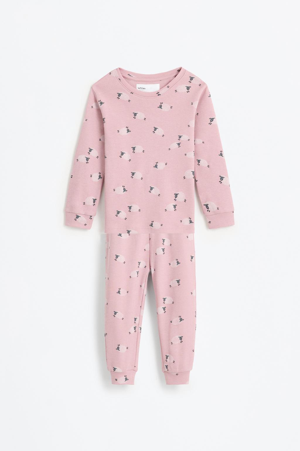 05139217668-A4.jpg 2-Piece Bear Print Pajama Set