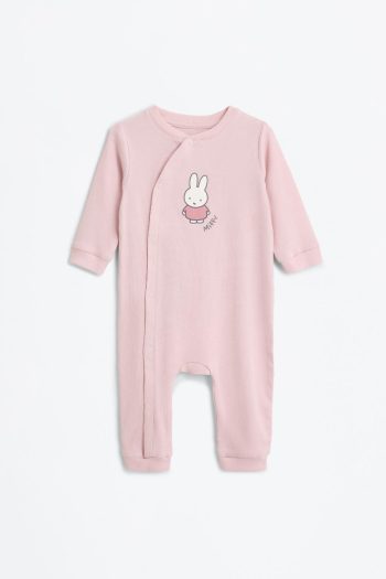 Miffy Striped Jumpsuit Pajamas