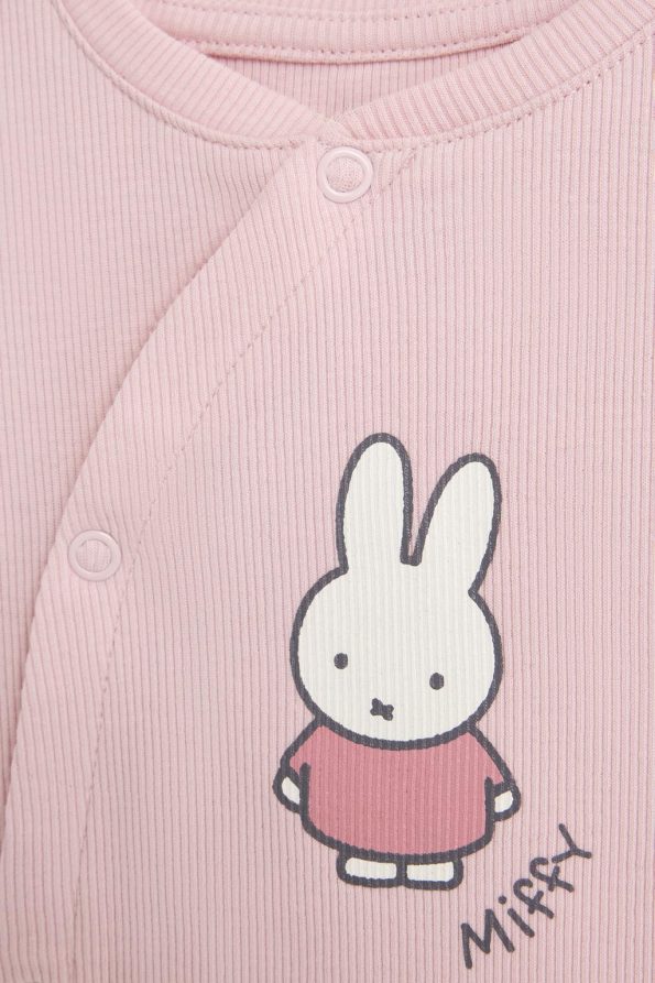 Miffy Striped Jumpsuit Pajamas