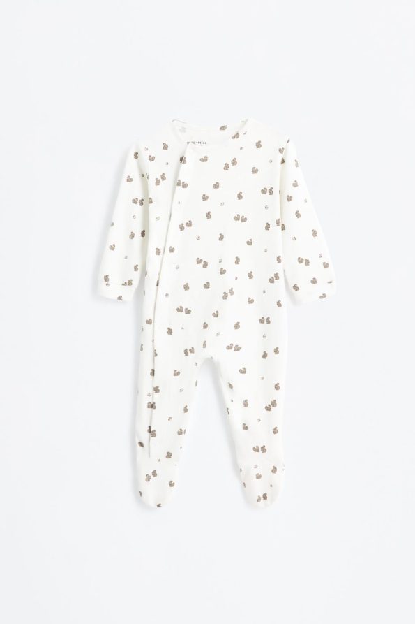 Printed Pajama Jumpsuit