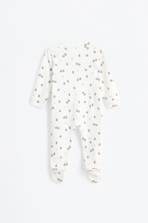 Printed Pajama Jumpsuit