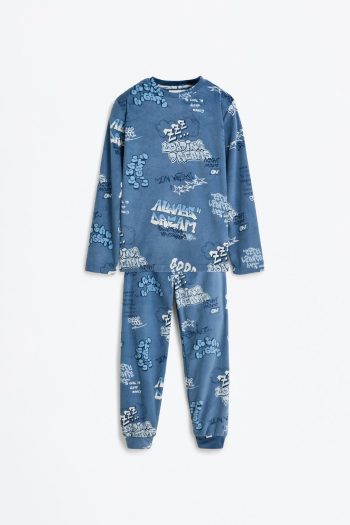 Velvet Long Pajama Set
