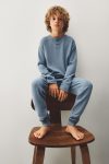Waffle Long Pajama Set