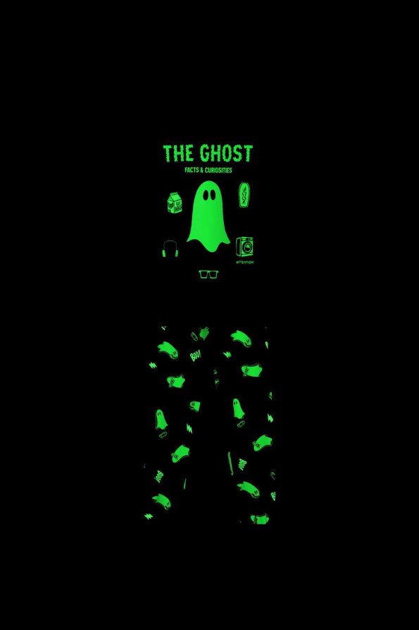 Glow-in-the-Dark Ghost Pajama Set