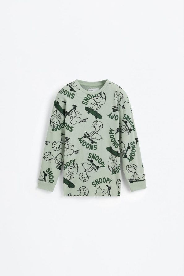 Snoopy Peanuts™ Striped Pajama Set