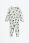 Printed Interlock Pajama Set