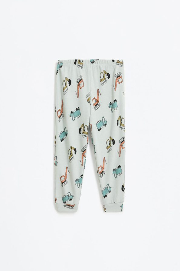 Printed Interlock Pajama Set