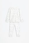 Printed Interlock Pajama Set