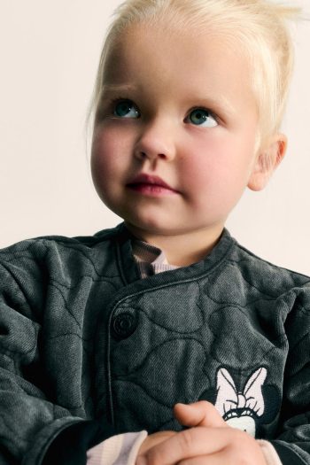 Minnie Mouse Denim Bomber Jacket