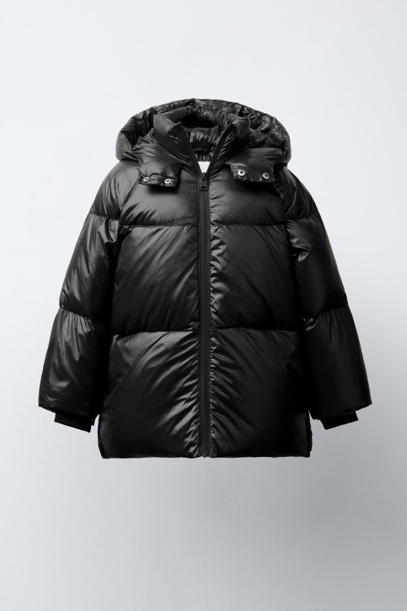 Water-Repellent and Wind-Resistant Down Puffer Jacket