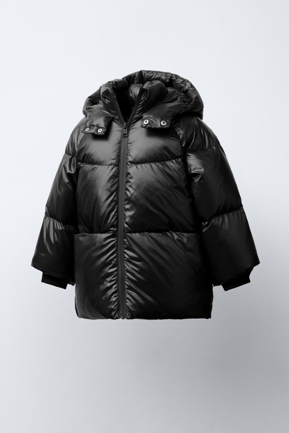 Water-Repellent and Wind-Resistant Down Puffer Jacket
