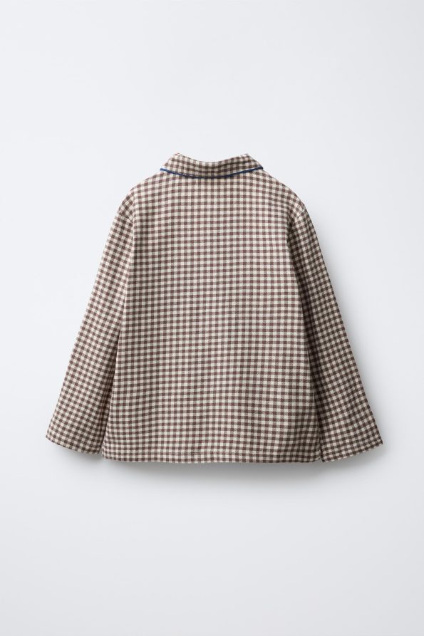 Flannel Gingham Pyjamas for Ages 6-14