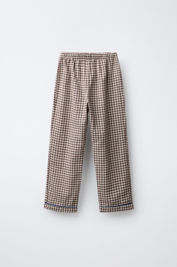 Ages 6-14 Flannel Gingham Pyjamas