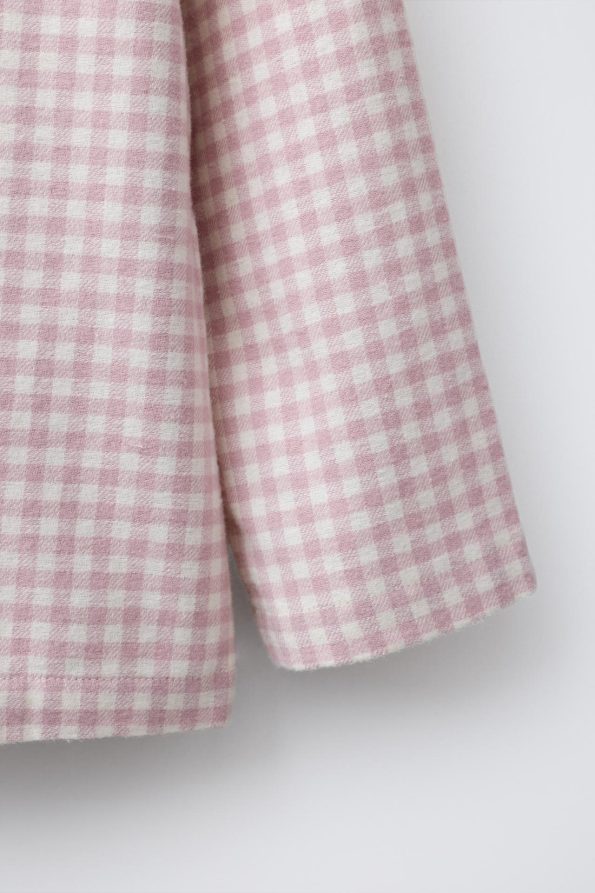 Flannel Gingham Pyjamas for Ages 6-14