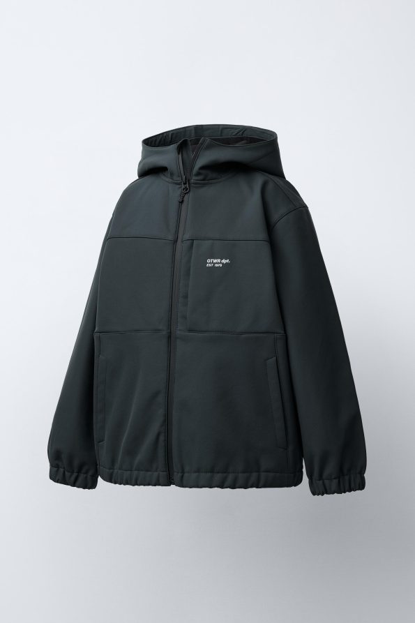Technical Hooded Jacket