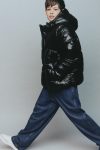 Water-Repellent Hooded Puffer Coat