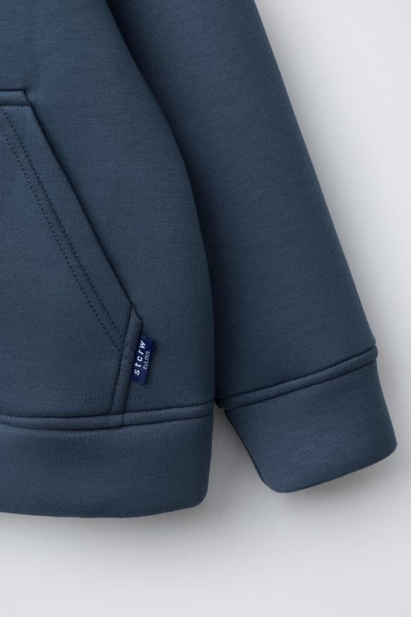 Neoprene-Effect Jacket with Label