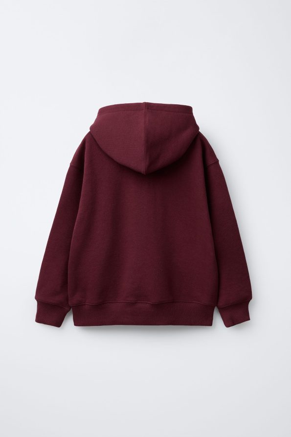 Flock Slogan Hoodie