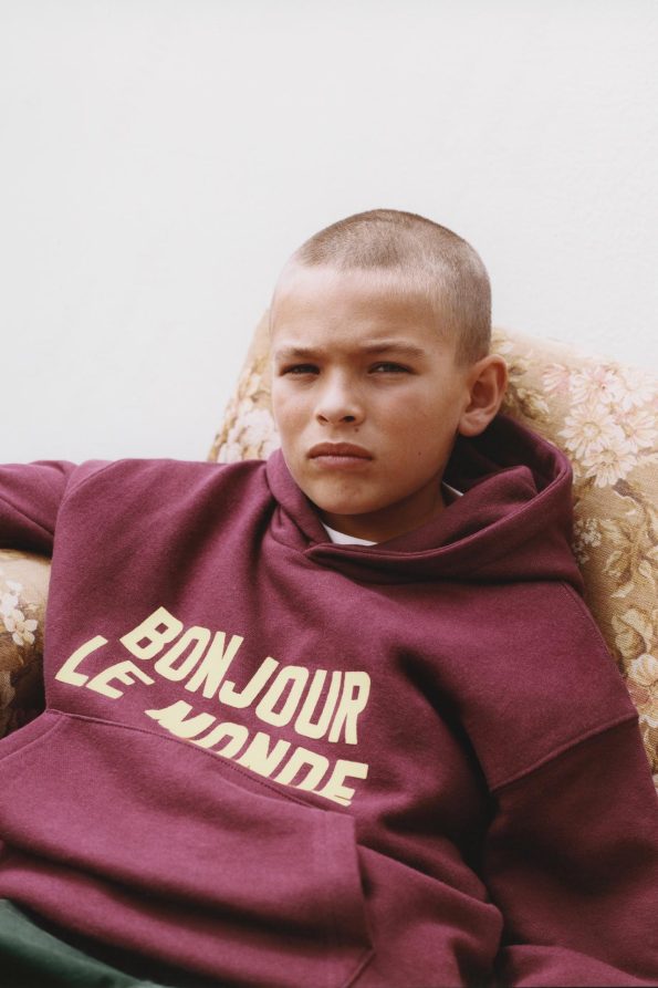 Flock Slogan Hoodie