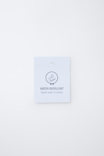 Water-Repellent Quilted Coat with Label