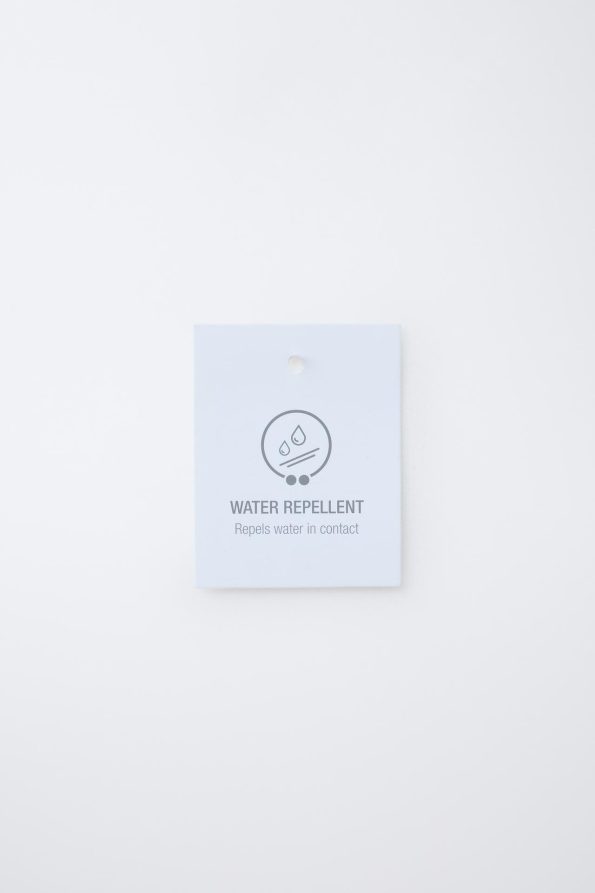 Water-Repellent Quilted Coat with Label