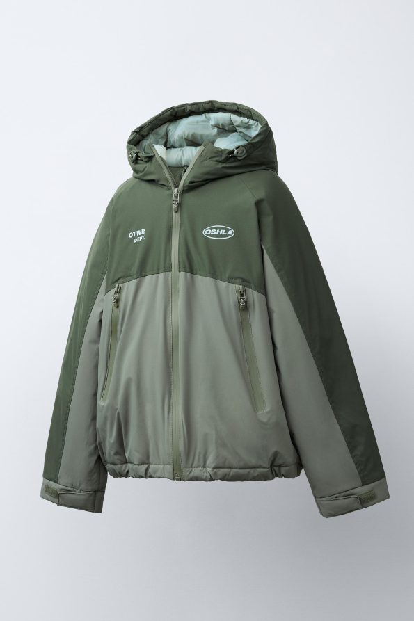 Padded Zip-Up Jacket