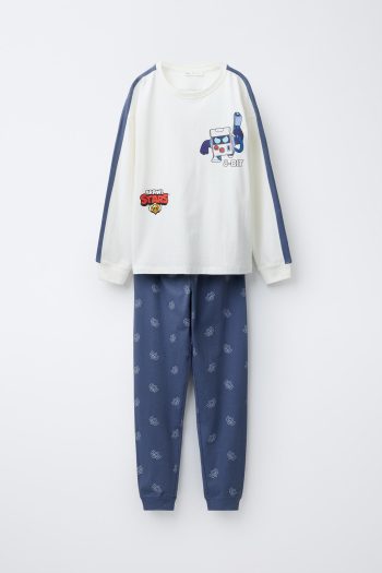 Brawl Stars Pyjama Set for Ages 8-14