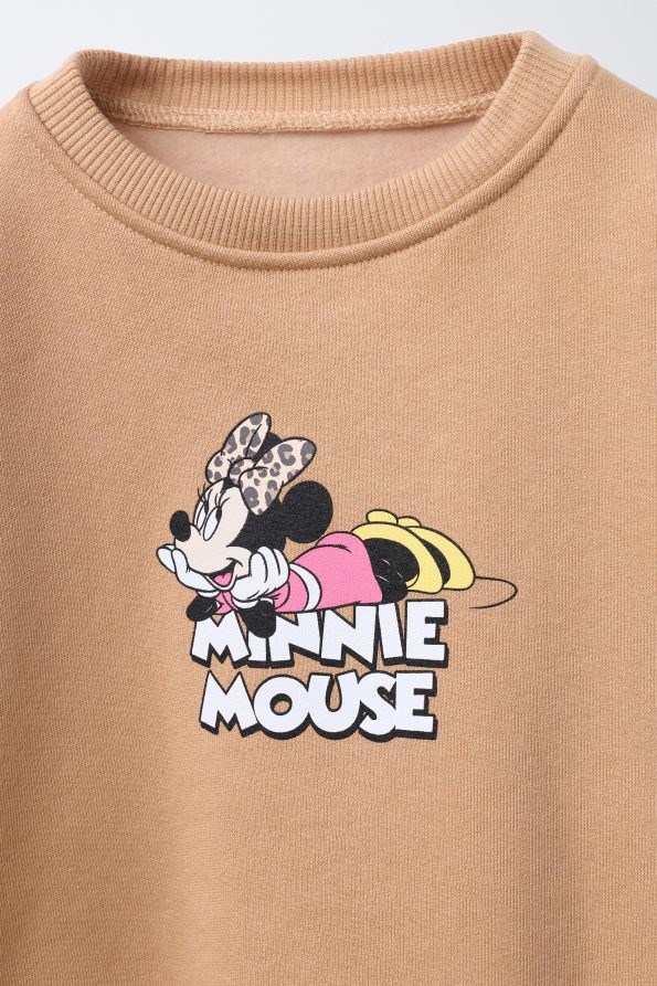 Minnie Mouse Animal Print Sweatshirt and Legging Set