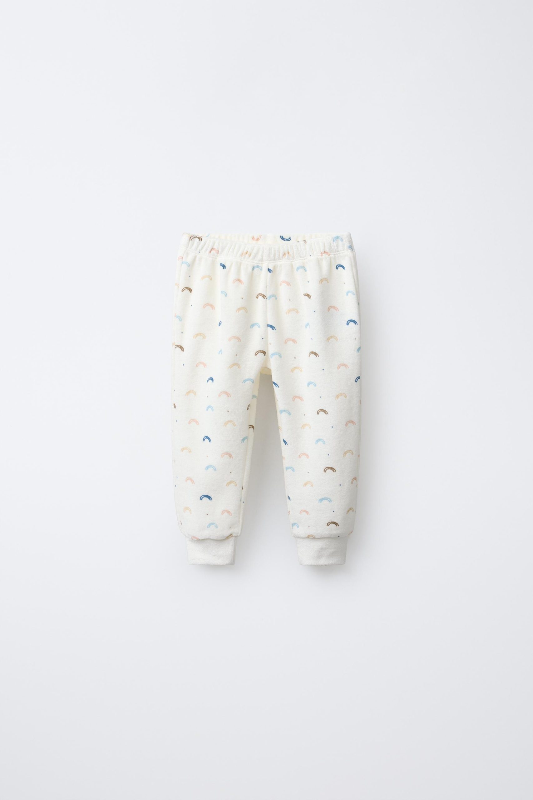 08501401712-e4.jpg Rainbow Velour Pyjamas for Ages 2-6