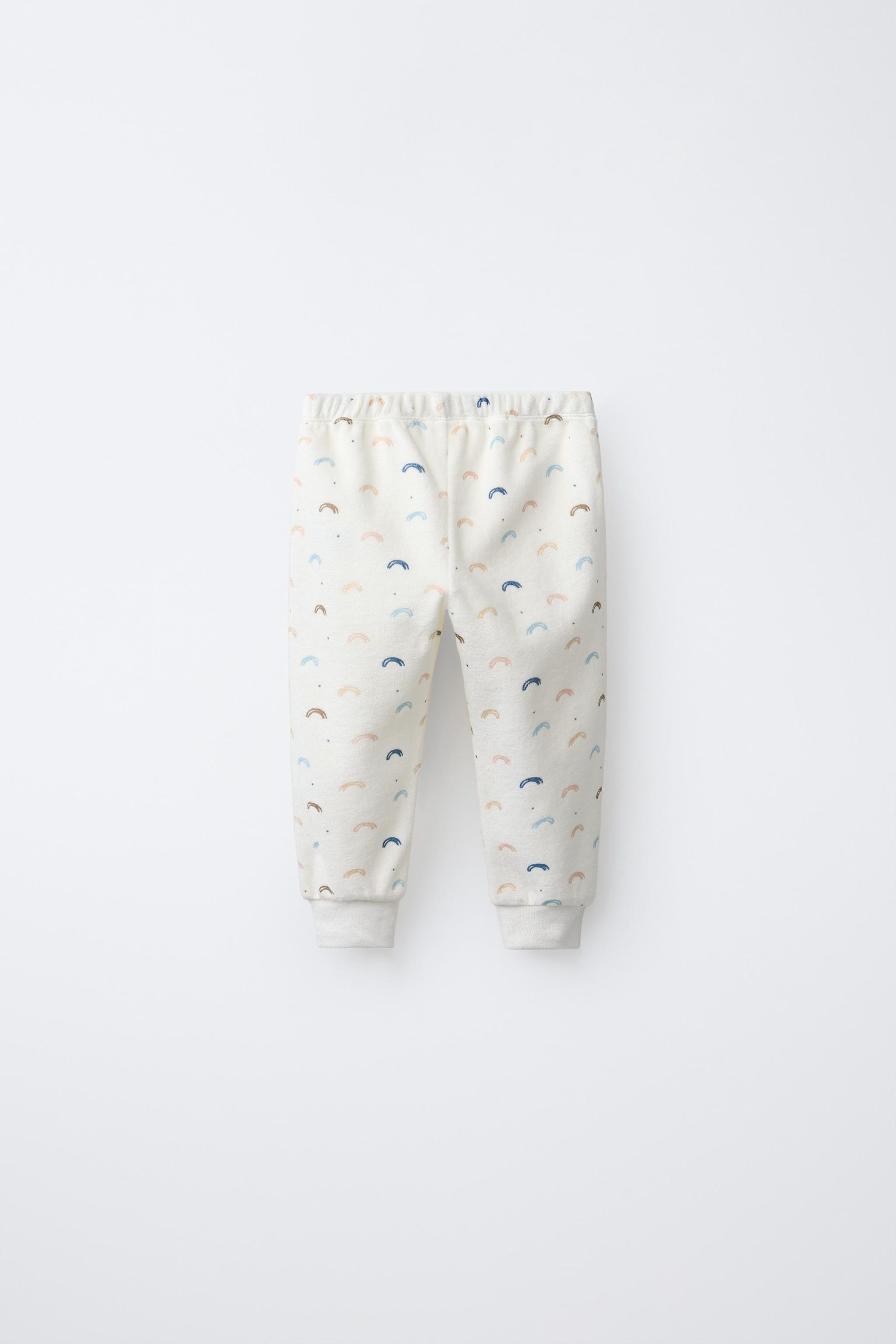 08501401712-e5.jpg Rainbow Velour Pyjamas for Ages 2-6