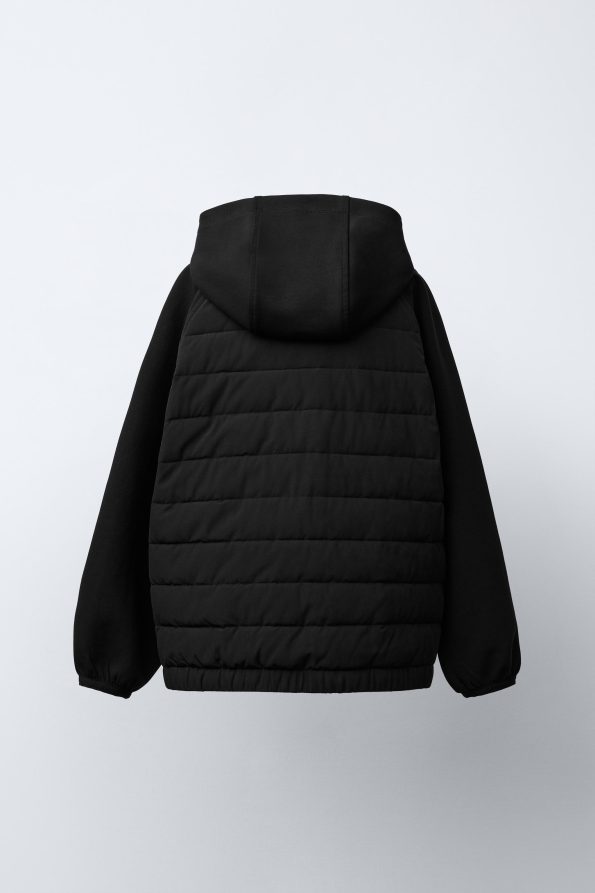 Combined Ultra-Lightweight Neoprene-Effect Jacket