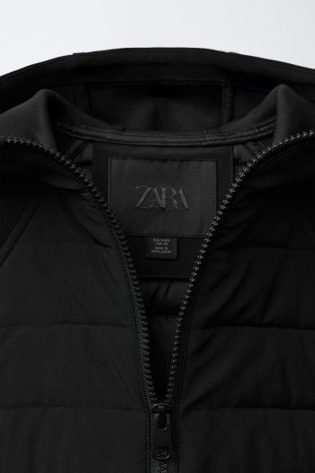 Combined Ultra-Lightweight Neoprene-Effect Jacket