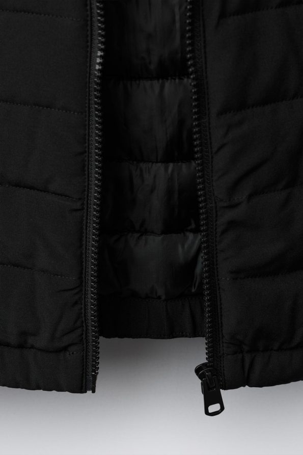 Combined Ultra-Lightweight Neoprene-Effect Jacket