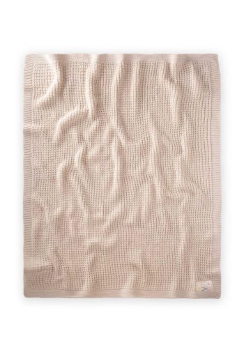 Knitted Baby Blanket 80X100 (±5 cm) Stone