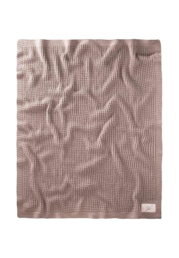 Knitted Blanket 80X100 cm in Milk Coffee