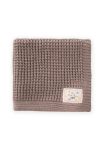 Knitted Blanket 80X100 cm in Milk Coffee