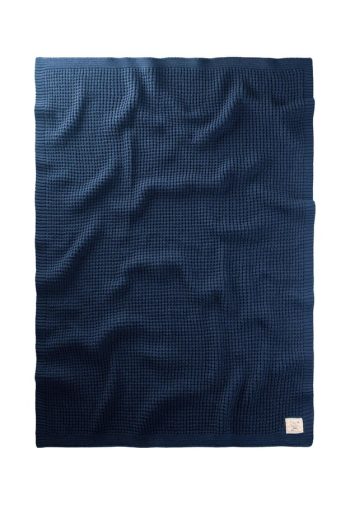 Petrol Selanik Knit Baby Blanket 80X100